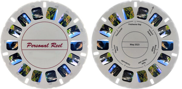 Custom View-Master compatible Reel – Your own View-Master compatible reel  with your photos.